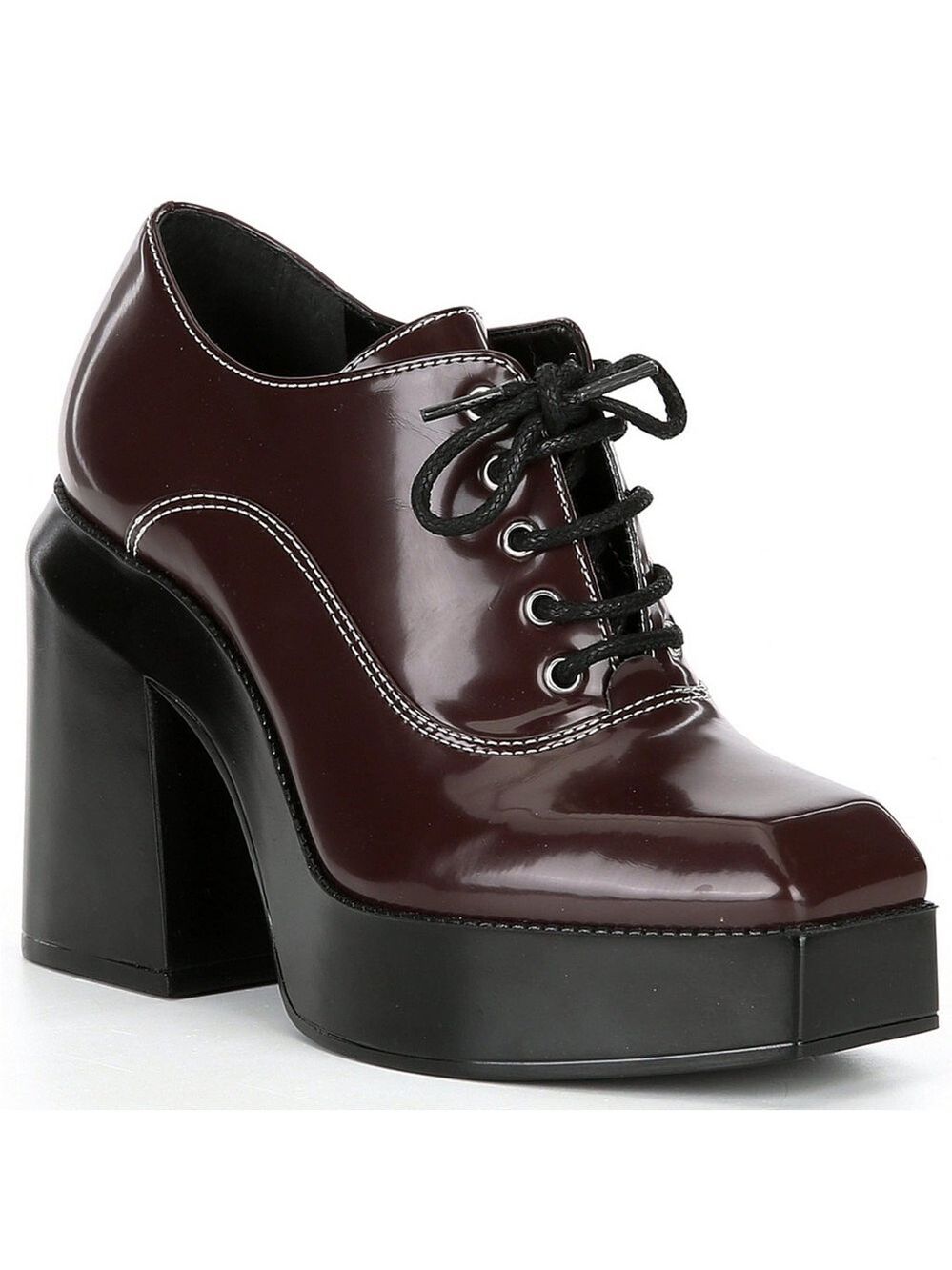 NWOB $129 Gianni Bini Mazzen Oxford Wedge Heels